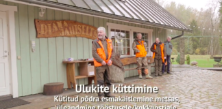 Valminud on õppevideo kütitud põdra esmakäitlemisest metsas