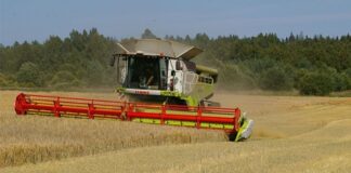 Alanud viljakoristus toob põllutehnika teedele