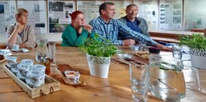 Kohtumine Nopri talus ja meiereis. Foto: Juuli Nemvalts